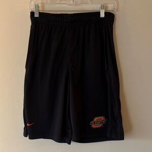 Nike Black Men’s Oklahoma State Athletic Shorts